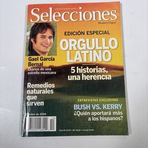 Gael Garcia Bernal Anti-drug Print Ad Zest  Selecciones Reader’s Digest Spanish